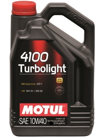 ULEI MOTUL 4100 TURBOLIGHT 10W-40 BIDON 4L title=