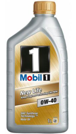 ULEI MOBIL 1 NEW LIFE 0W-40 BIDON 1L title=