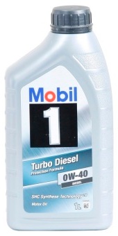 ULEI MOBIL 1 TURBO DIESEL 0W-40 BIDON 1L title=