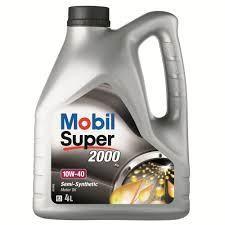 ULEI MOBIL SUPER 2000 X1 10W-40 BIDON 4L title=