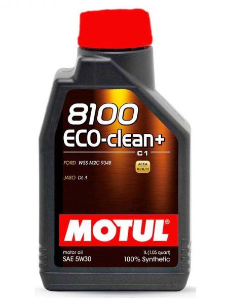 ULEI MOTUL 8100 ECO-CLEAN PLUS C1 5W-30 BIDON 1L title=