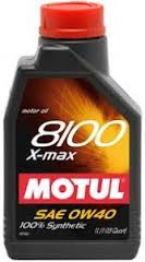 ULEI MOTUL 8100 X-MAX 0W-40 BIDON 1L  title=