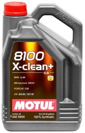 ULEI MOTUL 8100 X-CLEAN PLUS 5W-30 BIDON 5L title=