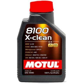 ULEI MOTUL 8100 X-CLEAN C3 5W-40 BIDON 1L title=