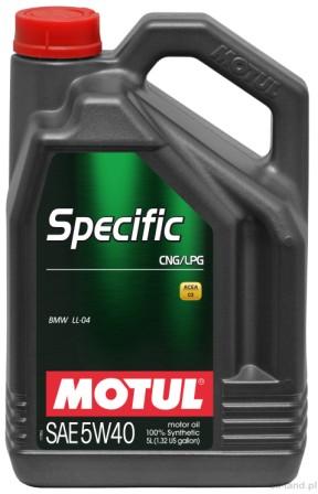 ULEI MOTUL SPECIFIC CNG/LPG 5W-40 BIDON 5L title=