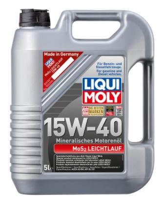 ULEI LIQUI MOLY LEICHTLAUF MOS2 15W-40 BIDON 5L title=