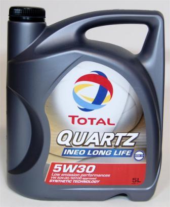 ULEI TOTAL QUARTZ INEO Longlife 5W-30 BIDON 5L title=