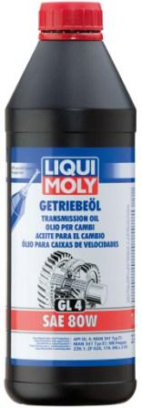 ULEI LIQUI MOLY TRANSMISIE GL 4 80W BIDON 1L title=