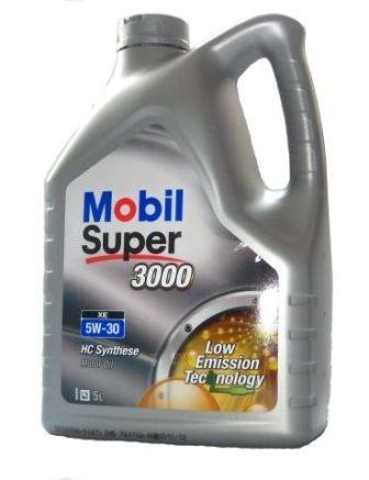 ULEI MOBIL SUPER 3000 XE 5W-30 BIDON 5L title=