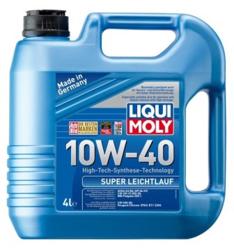 ULEI LIQUI MOLY SUPER LEICHTLAUF 10W-40 BIDON 4L title=