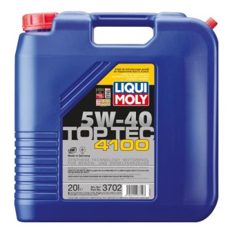 ULEI LIQUI MOLY TOP TEC 4100 5W-40 BIDON 20L title=