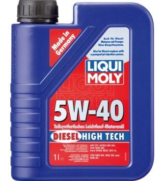 ULEI LIQUI MOLY DIESEL HIGH TECH 5W-40 BIDON 1L title=