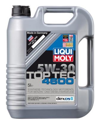 ULEI LIQUI MOLY TOP TEC 4600 5W-30 BIDON 5L title=