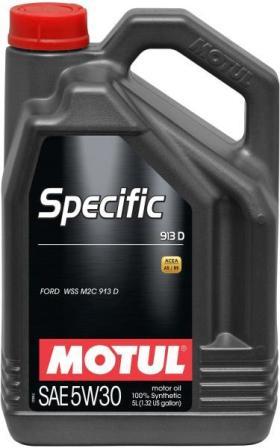 ULEI MOTUL SPECIFIC FORD 913D BIDON 5L title=