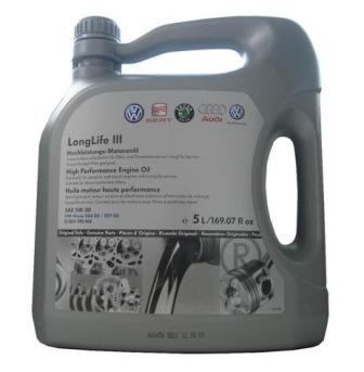 ULEI VAG ORIGINAL 5W-30 LONG LIFE 3 BIDON 5L title=